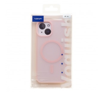 Чехол-накладка - SM042 SafeMag для "Apple iPhone 14" (light pink) (243376)#2135375
