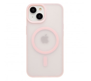 Чехол-накладка - SM042 SafeMag для "Apple iPhone 14" (light pink) (243376)#2136387