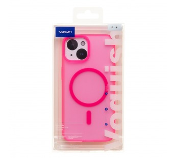Чехол-накладка - SM042 SafeMag для "Apple iPhone 14" (rose red) (243377)#2135376
