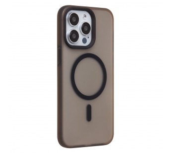 Чехол-накладка - SM042 SafeMag для "Apple iPhone 15 Pro Max" (black) (243369)#2136376