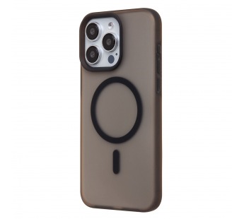 Чехол-накладка - SM042 SafeMag для "Apple iPhone 15 Pro Max" (black) (243369)#2136377