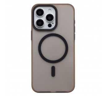 Чехол-накладка - SM042 SafeMag для "Apple iPhone 15 Pro Max" (black) (243369)#2136378