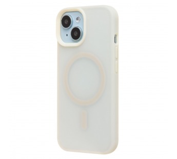 Чехол-накладка - SM042 SafeMag для "Apple iPhone 15" (antique white) (243370)#2136365