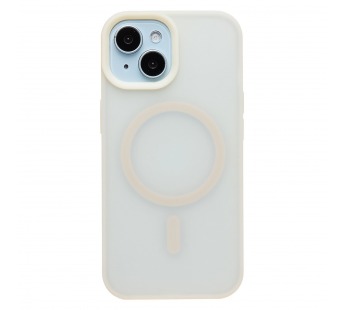 Чехол-накладка - SM042 SafeMag для "Apple iPhone 15" (antique white) (243370)#2136366