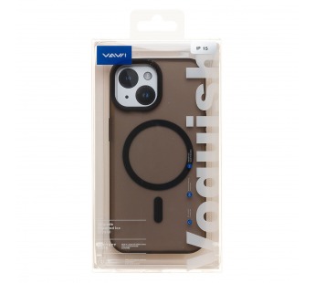 Чехол-накладка - SM042 SafeMag для "Apple iPhone 15" (black) (243374)#2135383