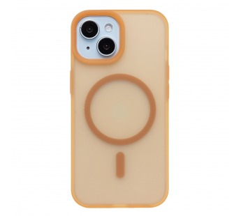 Чехол-накладка - SM042 SafeMag для "Apple iPhone 15" (coffee brown) (243372)#2136360