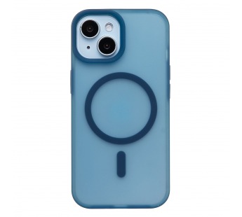 Чехол-накладка - SM042 SafeMag для "Apple iPhone 15" (dark blue) (243373)#2136449