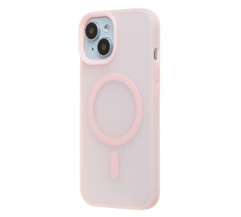 Чехол-накладка - SM042 SafeMag для "Apple iPhone 15" (light pink) (243371)#2136445