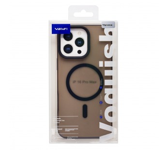 Чехол-накладка - SM042 SafeMag для "Apple iPhone 16 Pro Max" (black) (243359)#2135351