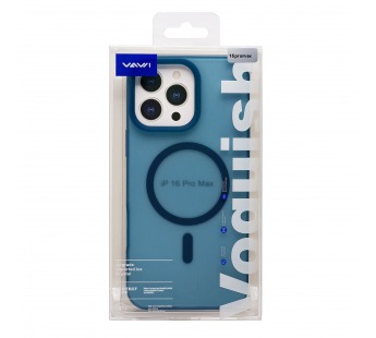Чехол-накладка - SM042 SafeMag для "Apple iPhone 16 Pro Max" (dark blue) (243358)#2135353