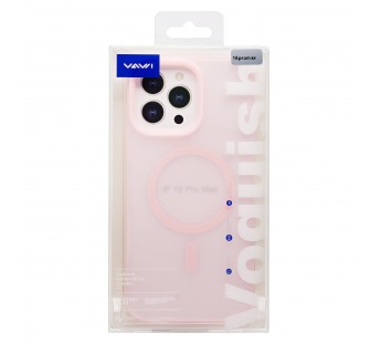 Чехол-накладка - SM042 SafeMag для "Apple iPhone 16 Pro Max" (light pink) (243356)#2135354