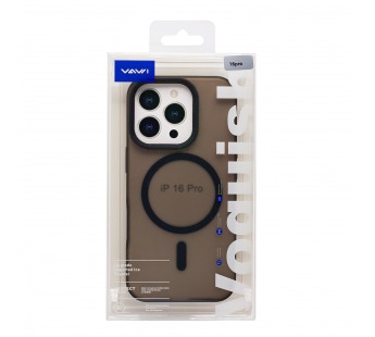 Чехол-накладка - SM042 SafeMag для "Apple iPhone 16 Pro" (black) (243364)#2135356