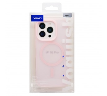 Чехол-накладка - SM042 SafeMag для "Apple iPhone 16 Pro" (light pink) (243361)#2135359