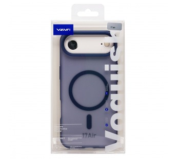 Чехол-накладка - SM042 SafeMag для "Apple iPhone 17 Air" (navy blue) (243353)#2135363