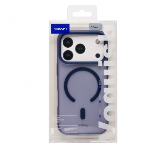 Чехол-накладка - SM042 SafeMag для "Apple iPhone 17 Pro" (navy blue) (243343)#2135345