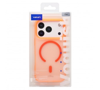 Чехол-накладка - SM042 SafeMag для "Apple iPhone 17 Pro" (orange) (243341)#2135346