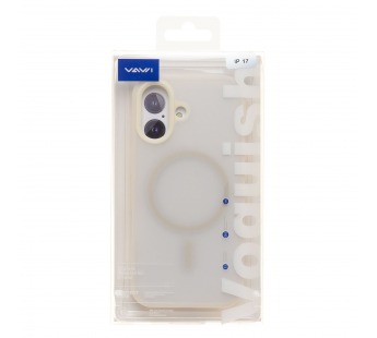 Чехол-накладка - SM042 SafeMag для "Apple iPhone 17" (antique white) (243335)#2135106