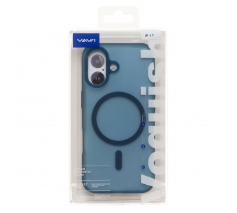 Чехол-накладка - SM042 SafeMag для "Apple iPhone 17" (dark blue) (243337)#2135108