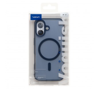 Чехол-накладка - SM042 SafeMag для "Apple iPhone 17" (navy blue) (243338)#2135110