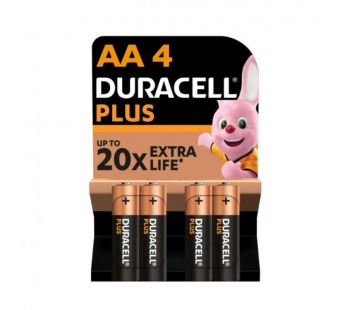 Элемент питания LR 6 Duracell Plus (Power Boost) BL-4#2134758