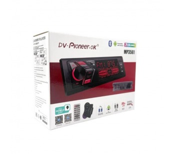 Автомагнитола Pioneeir MP3561 (Bluetooth/USB/TF/AUX/FM/пульт)#2135563
