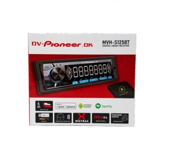 Автомагнитола Pioneeir MVH-S125BT (Bluetooth/USB/TF/AUX/FM/пульт)#2135565