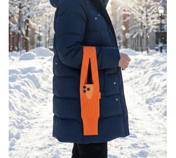 Универсальный чехол-кошелек - Poket 40см (orange) (244021)#2136634