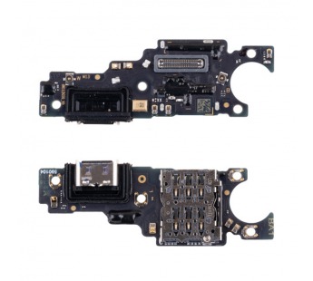 Шлейф для Huawei Honor X7d 4G (LGN-LX1) плата на системный разъем/разъем гарнитуры/микрофон - Премиум#2135940