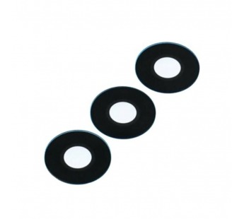 Стекло камеры для Huawei Honor 400 Lite (ABR-NX1) (комплект 3 шт.) Черный#2139412