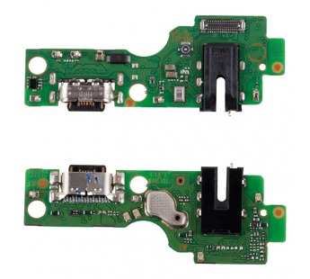 Шлейф для Infinix Hot 60i 4G (X6728) плата на системный разъем/разъем гарнитуры/микрофон - Премиум#2135678