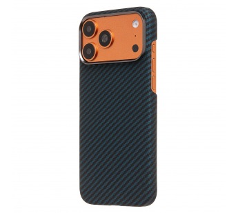 Чехол-накладка Cellis SM009 POSH KEVLAR SafeMag для "Apple iPhone 17 Pro Max" (dark blue) (243525)#2137543