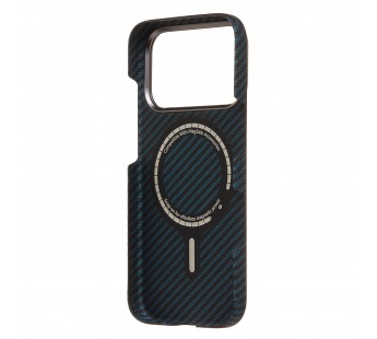 Чехол-накладка Cellis SM009 POSH KEVLAR SafeMag для "Apple iPhone 17 Pro" (dark blue) (243526)#2137549