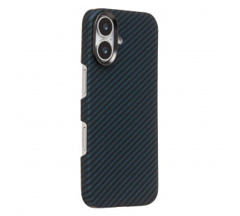 Чехол-накладка Cellis SM009 POSH KEVLAR SafeMag для "Apple iPhone 17" (dark blue) (243527)#2137552