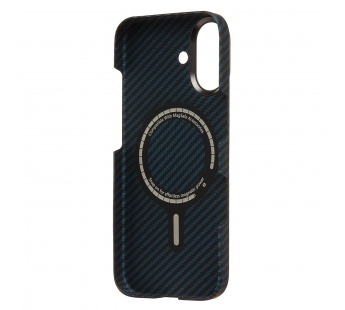 Чехол-накладка Cellis SM009 POSH KEVLAR SafeMag для "Apple iPhone 17" (dark blue) (243527)#2137553
