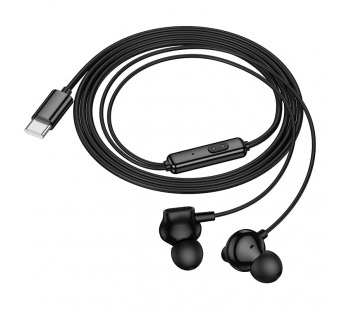 Проводные наушники Type-C HOCO M117 черные#2135911