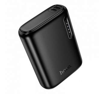 Аккумулятор внешний HOCO J158 Runner, 5000mAh, пластик, индикатор, USB, цвет: черный (1/105)#2138847