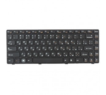 Клавиатура для ноутбука Lenovo IdeaPad B470/G470/V470 (с рамкой) Черный#2137691
