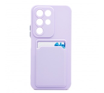 Чехол-накладка - SC337 с картхолдером для "Realme C85 5G" (light violet) (243760)#2137830