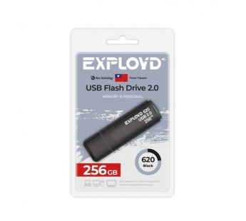 Флеш-накопитель USB 256GB Exployd 620 чёрный#2136977