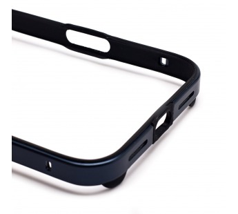 Чехол-бампер - металлический с силиконовыми бортами  для "Apple iPhone 17 Pro Max" (deep (243544)#2142059