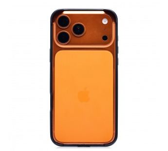 Чехол-бампер - металлический с силиконовыми бортами  для "Apple iPhone 17 Pro Max" (deep (243544)#2138620