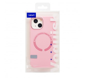 Чехол-накладка - SM040 SafeMag для "Apple iPhone 15" (rose powder) (243302)#2137829