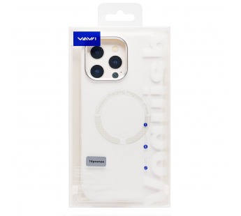 Чехол-накладка - SM040 SafeMag для "Apple iPhone 16 Pro Max" (white) (243263)#2137767
