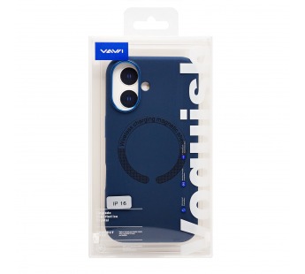 Чехол-накладка - SM040 SafeMag для "Apple iPhone 16" (midnight blue) (243285)#2137787