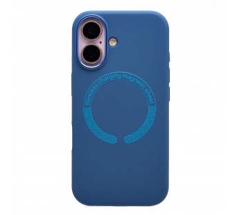 Чехол-накладка - SM040 SafeMag для "Apple iPhone 16" (navy blue) (243284)#2138714