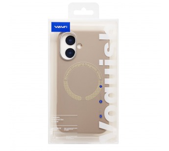 Чехол-накладка - SM040 SafeMag для "Apple iPhone 16" (pebbly ash) (243282)#2137783