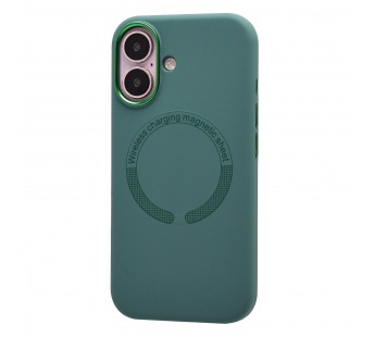 Чехол-накладка - SM040 SafeMag для "Apple iPhone 16" (pine needle green) (243279)#2138719