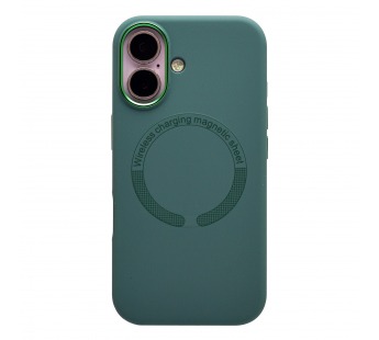 Чехол-накладка - SM040 SafeMag для "Apple iPhone 16" (pine needle green) (243279)#2138720