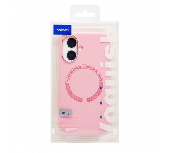 Чехол-накладка - SM040 SafeMag для "Apple iPhone 16" (rose powder) (243278)#2137778