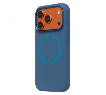 Чехол-накладка - SM040 SafeMag для "Apple iPhone 17 Pro" (navy blue) (243244)#2138648